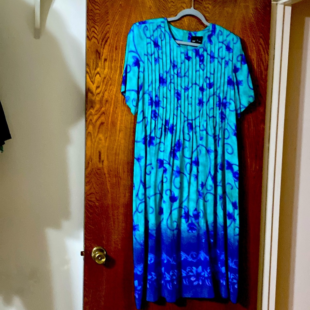 Positive Attitude / purple & green / size 20
